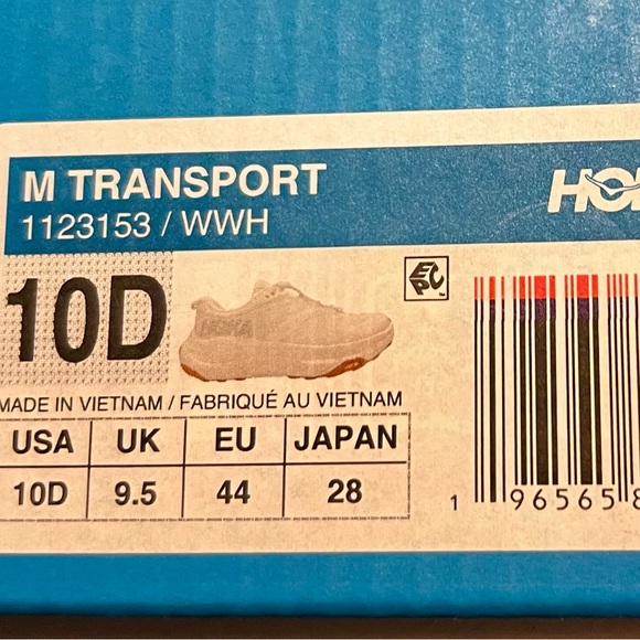 HOKA White and Tan Running Shoes - Picture 7 of 7
